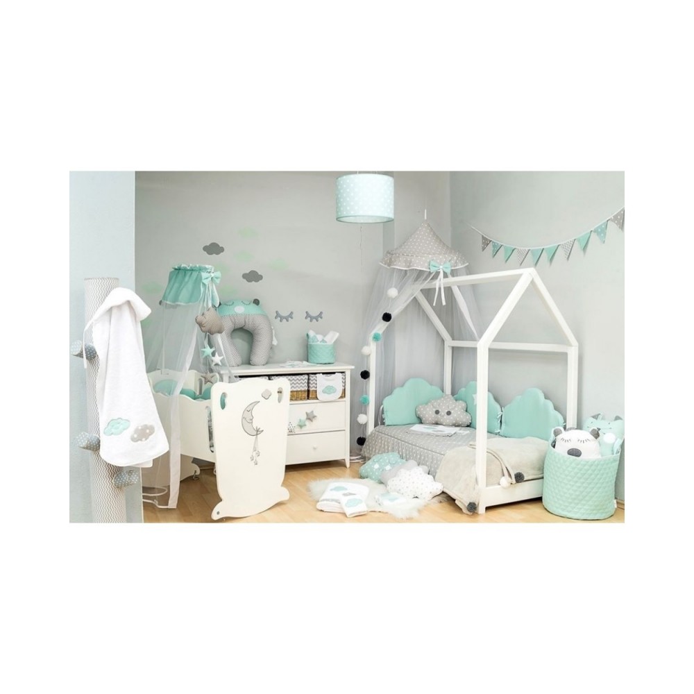Baby Star Προίκα Μωρού 7 τμχ Cloud Mint (SFC-M) Baby Star Προίκα Μωρού 7 τμχ Cloud Mint (SFC-M)