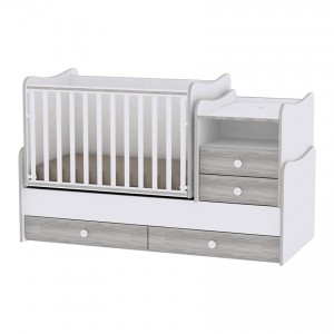 Μετατρεπόμενο Κρεββάτι Lorelli Bertoni Combo New White-ArtWood (10150560030A) Μετατρεπόμενο Κρεββάτι Lorelli Bertoni Combo New White-ArtWood (10150560030A)