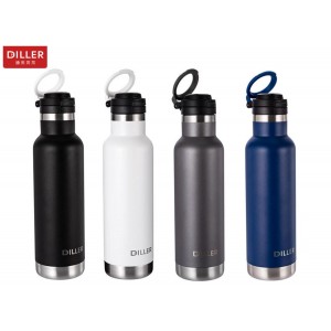 Space Cow  Παγούρι Θερμός από Ανοξείδωτο Aτσάλι 304  Black  (8903-1) - 580ml Space Cow  Παγούρι Θερμός από Ανοξείδωτο Aτσάλι 304  Black  (8903-1) - 580ml