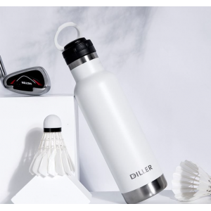 Space Cow  Παγούρι Θερμός από Ανοξείδωτο Ατσάλι 304  White  (8903) - 580ml Space Cow  Παγούρι Θερμός από Ανοξείδωτο Ατσάλι 304  White  (8903) - 580ml