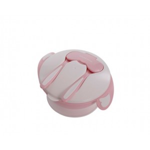 Μπολάκι με Κουτάλι και Πιρούνι Kikkaboo - Pink (31302040069) Μπολάκι με Κουτάλι και Πιρούνι Kikkaboo - Pink (31302040069)