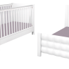 Βρεφική Κούνια  Casa Baby Eden White μετατρεπόμενη σε βρεφικό κρεββάτι (590003)