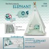 Bebestars Παιδική σκηνή Elephant  με μπάλες (302-184)