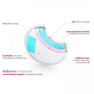 BabyΟno: Επιθέματα θηλασμού 100 τεμάχια+40τμχ δώρο (BN296) BabyΟno: Επιθέματα θηλασμού 100 τεμάχια+40τμχ δώρο (BN296)