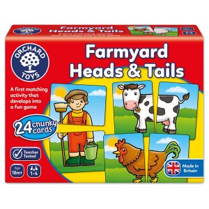 Orchard Toys Farmyard Heads and Tails Game (ORCH018) Orchard Toys Farmyard Heads and Tails Game (ORCH018)