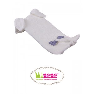 Minene Βάση Μπάνιου Για Νεογέννητα Με Γάντι - White (MN3303) Minene Βάση Μπάνιου Για Νεογέννητα Με Γάντι - White (MN3303)