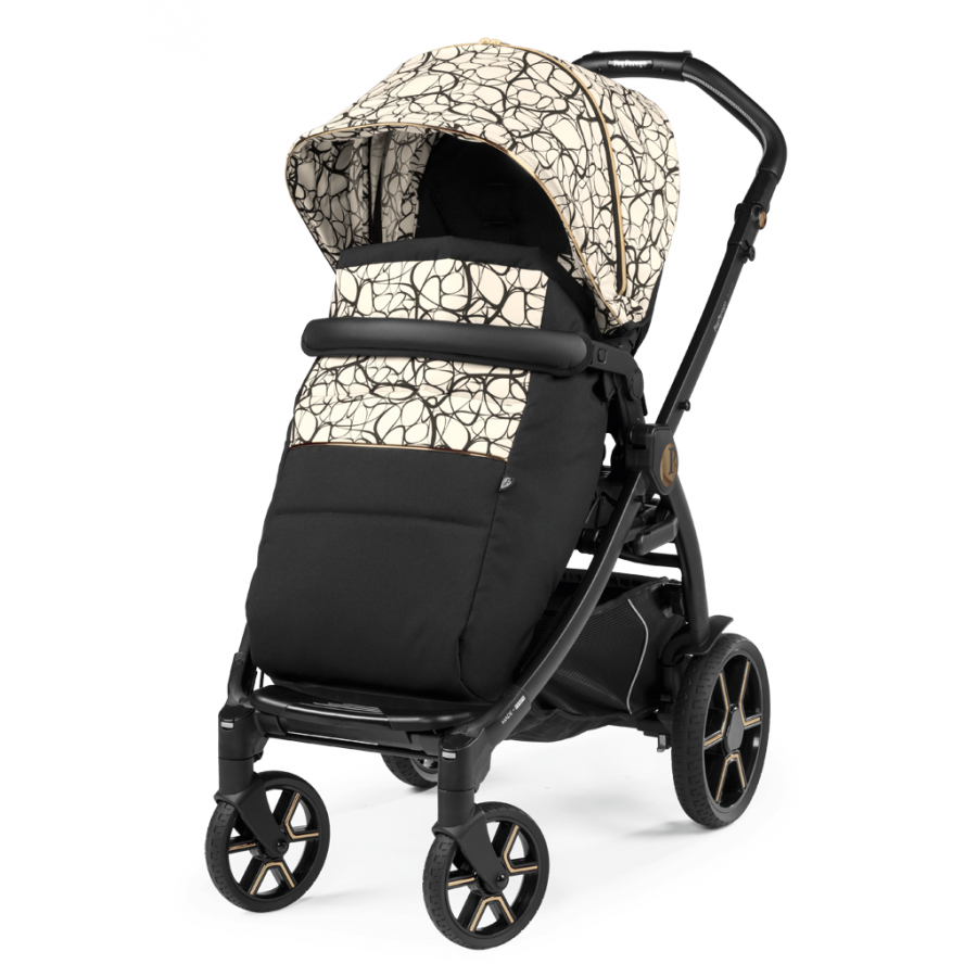Peg Perego Σύστημα Μετακίνησης 3 in 1 Book 2021 Lounge Graphic Gold (02963AB50RO01)
