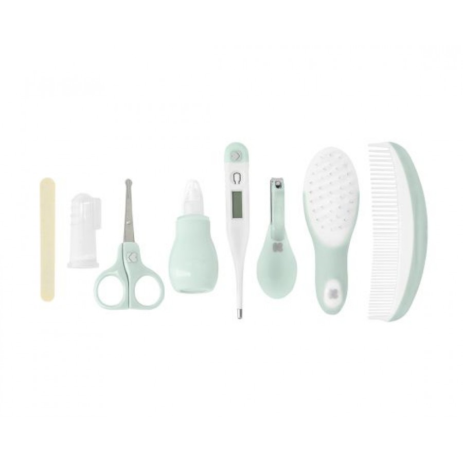 Kikkaboo Σετ Βρεφικής Περιποίησης Grooming set 8 pcs Mint (31303040065)