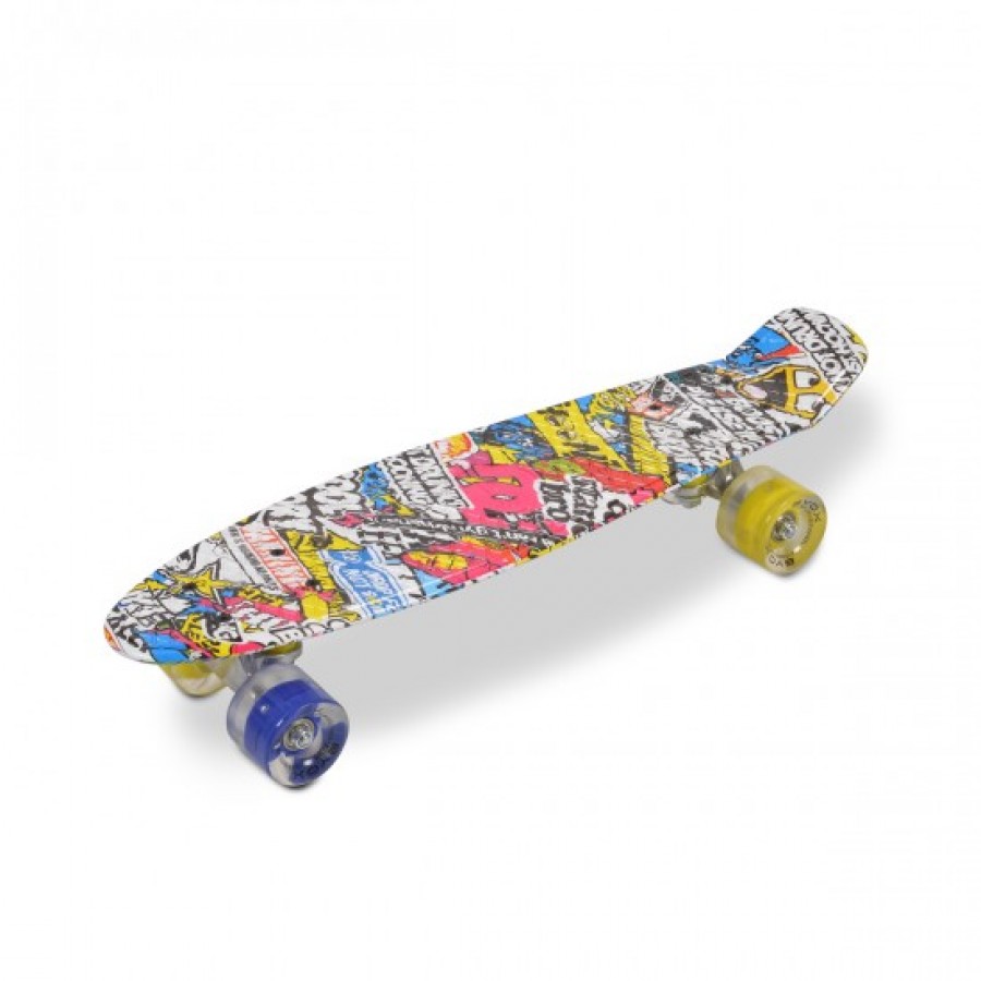 Byox Skateboard Hipster LED 22" (3800146226152)