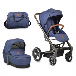Cangaroo Καρότσι 2 σε 1 Icon Jeans (107343) Cangaroo Καρότσι 2 σε 1 Icon Jeans (107343)