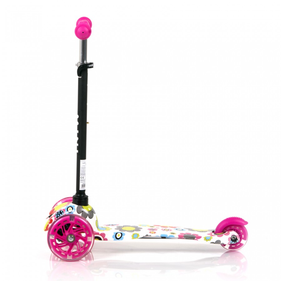 Lorelli Bertoni Scooter Mini Pink Flowers (10390010001)