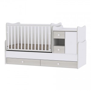 Μετατρεπόμενο Κρεββάτι Lorelli Bertoni Minimax New White-Light Oak (10150500036A) Μετατρεπόμενο Κρεββάτι Lorelli Bertoni Minimax New White-Light Oak (10150500036A)