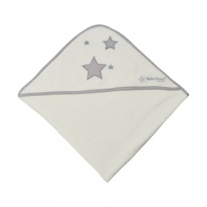 Μπουρνούζι Κάπα Bebe Stars  Stars Γκρι  (3072) Μπουρνούζι Κάπα Bebe Stars  Stars Γκρι  (3072)