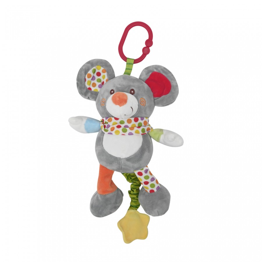 Lorelli Bertoni  Λούτρινo Music Toy Mouse (10191440003)