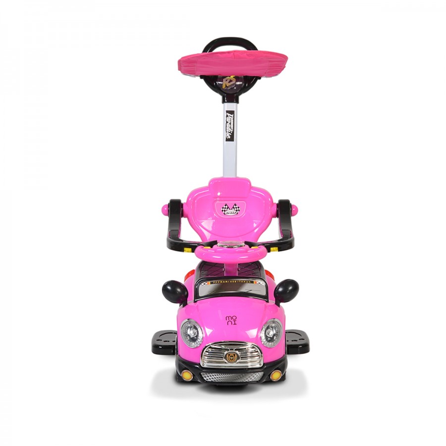 Περπατούρα Αυτοκινητάκι Με λαβή Γονέα Ride On Paradise Pink (K401-3)