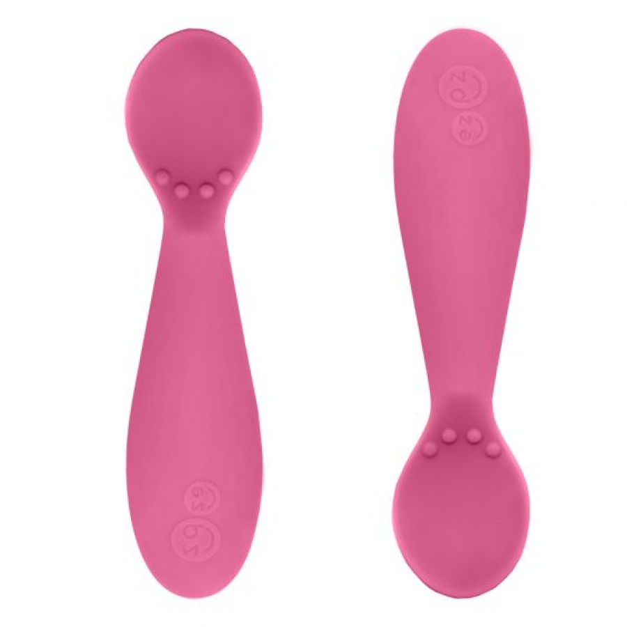 Ezpz Εκπαιδευτικό κουτάλι Tiny Spoon Pink (TS-P7424U)