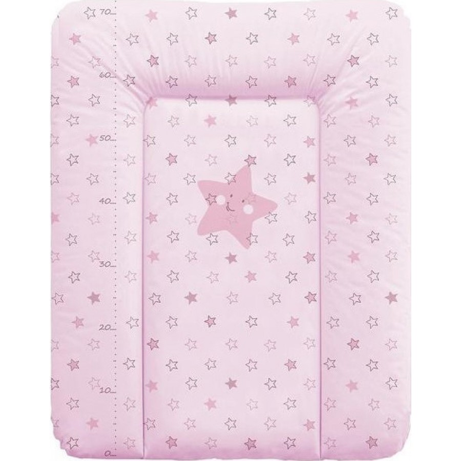 Lorelli Bertoni Αλλαξιέρα 50x70 εκ. Μαλακή Stars Pink (1013016)
