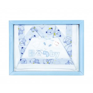 Picolle Emozioni Σεντόνια Σετ 3 Τεμαχίων για Βρεφικό Κρεβατάκι Baby Rabbit (31093)