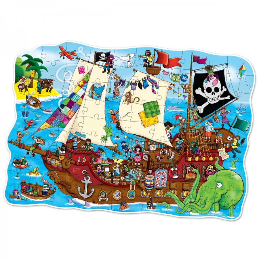 Orchard Toys Pirate Ship Jigsaw Puzzle (ORCH228)