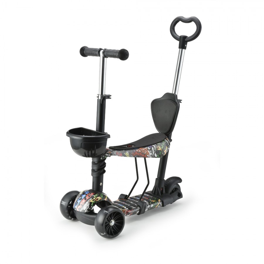 Scooter Pixy  Byox Με Κάθισμα & Λαβή Γονέα (3800146226060)