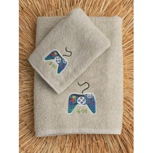 Palamaiki Home Σετ Βρεφικές Πετσέτες Kids Bath Bath Player (030081-017) Palamaiki Home Σετ Βρεφικές Πετσέτες Kids Bath Bath Player (030081-017)