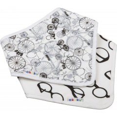 Akuku Σετ 2 τεμ Σαλιάρες Μπαντάνες Bikes/Glasses ( A1474-BIKES/GLASSES) Akuku Σετ 2 τεμ Σαλιάρες Μπαντάνες Bikes/Glasses ( A1474-BIKES/GLASSES)