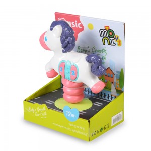 Moni Pony με Μελωδίες και Ήχους με βεντούζα (K999-138B) Moni Pony με Μελωδίες και Ήχους με βεντούζα (K999-138B)
