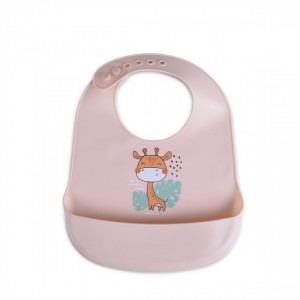 Cangaroo Σαλιάρα Σιλικόνης Rooibos  Με Τσέπη Pink (3800146267629)  Cangaroo Σαλιάρα Σιλικόνης Rooibos  Με Τσέπη Pink (3800146267629)