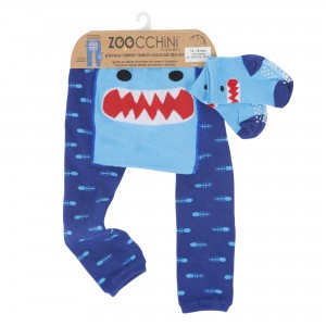 Ρούχα για Μπουσούλημα Grip+Easy Crawler Pants & Socks Set – Sherman the Shark (ZOO12501) Ρούχα για Μπουσούλημα Grip+Easy Crawler Pants & Socks Set – Sherman the Shark (ZOO12501)