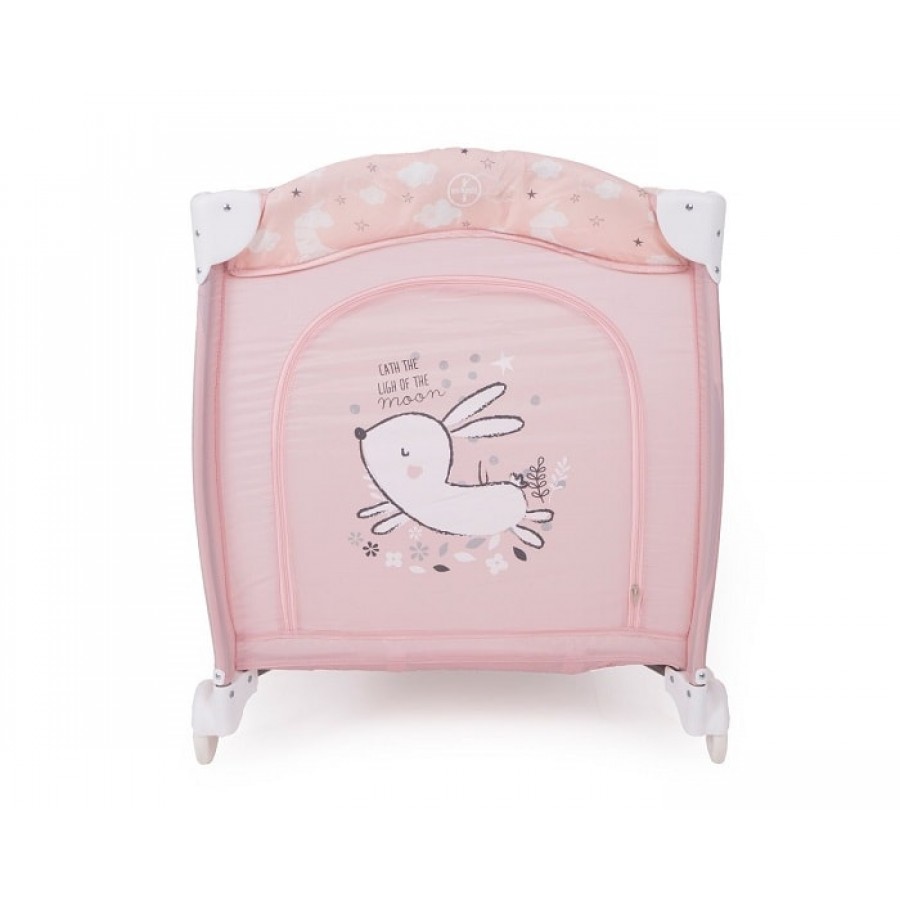 Kikkaboo Παρκοκρέβατο Dolce Sonno Pink Rabbit 2 Επιπέδων (31003010039)