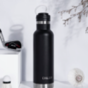 Space Cow  Παγούρι Θερμός από Ανοξείδωτο Aτσάλι 304  Black  (8903-1) - 580ml Space Cow  Παγούρι Θερμός από Ανοξείδωτο Aτσάλι 304  Black  (8903-1) - 580ml