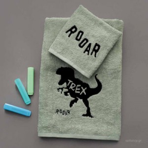 Palamaiki Home Σετ Βρεφικές Πετσέτες Kids Bath Bath T-REX (226282) Palamaiki Home Σετ Βρεφικές Πετσέτες Kids Bath Bath T-REX (226282)