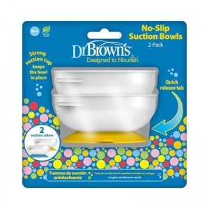 Dr. Brown's Μπωλ Φαγητού με Βεντούζα 2τμχ (TF 019) Dr. Brown's Μπωλ Φαγητού με Βεντούζα 2τμχ (TF 019)
