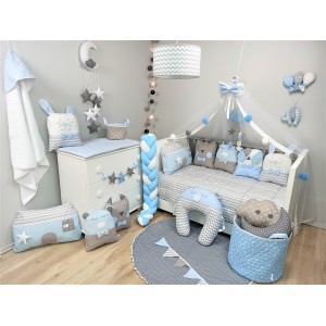 Baby Star Βρεφικό Πάπλωμα Sugar Familly Σιελ (7019Σ) Baby Star Βρεφικό Πάπλωμα Sugar Familly Σιελ (7019Σ)