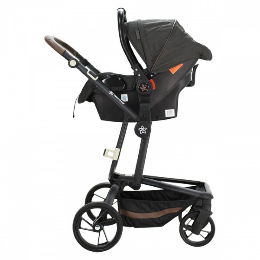 Bebe Stars Kαρότσι Torro 3 σε 1 Graphite (360T-189)