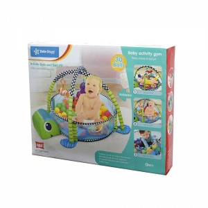 Bebestars  Γυμναστήριο-Πισίνα με Δίχτυ Turtle 3 σε 1 (100-160) Bebestars  Γυμναστήριο-Πισίνα με Δίχτυ Turtle 3 σε 1 (100-160)