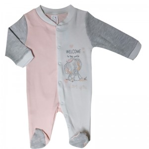Βρεφικό  Φορμάκι Bebe Cooney Welcome Pink (9637-1) Βρεφικό  Φορμάκι Bebe Cooney Welcome Pink (9637-1)