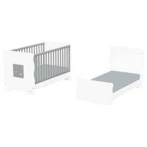 Βρεφική Κούνια Casa baby Winnie μετατρεπόμενη σε βρεφικό κρεββάτι Ecru (590221) Βρεφική Κούνια Casa baby Winnie μετατρεπόμενη σε βρεφικό κρεββάτι Ecru (590221)