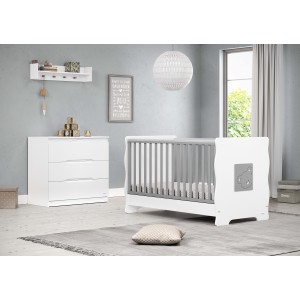 Βρεφική Κούνια Casa baby Winnie μετατρεπόμενη σε βρεφικό κρεββάτι Ecru (590221) Βρεφική Κούνια Casa baby Winnie μετατρεπόμενη σε βρεφικό κρεββάτι Ecru (590221)