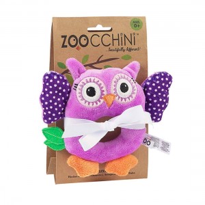 Zoocchini  Κουδουνίστρα Buddy Κουκουβάγια  (ZOO4002) Zoocchini  Κουδουνίστρα Buddy Κουκουβάγια  (ZOO4002)
