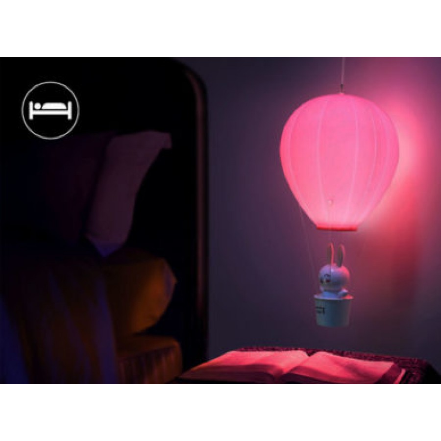 Φωτιστικό Led Αερόστατο Ροζ (ballam-2)
