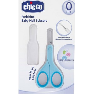 Chicco Ψαλιδάκι Ασφαλείας με Θήκη Σιέλ (H0705912-10)