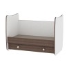 Μετατρεπόμενο Κρεββάτι Lorelli Bertoni Dream New 60x120 - Light Oak (10150420045A)