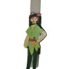 Χειροποίητη Αρωματική Λαμπάδα Με ξύλινη Μαριονέτα Πράσινος Ήρωας (F066)