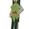 Χειροποίητη Αρωματική Λαμπάδα Με ξύλινη Μαριονέτα Πράσινος Ήρωας (F066)