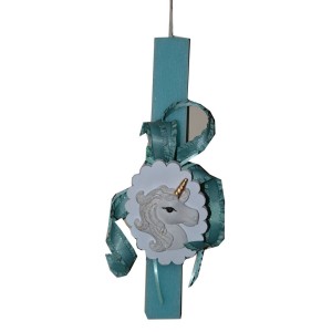 Χειροποίητη Αρωματική Λαμπάδα Με Διακοσμητικό Κεραμικό Μονόκερο (F127) Χειροποίητη Αρωματική Λαμπάδα Με Διακοσμητικό Κεραμικό Μονόκερο (F127)