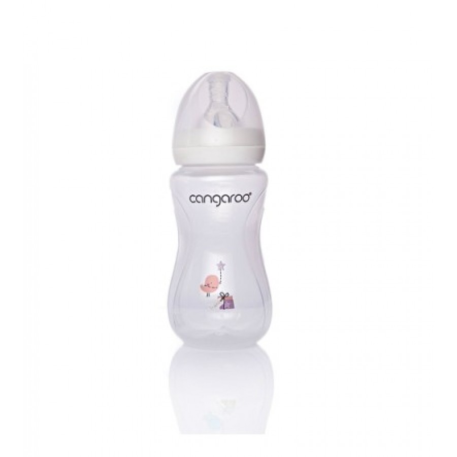 Μπιμπερό Πλαστικό 300ml Birdy Blu C0563 Girl Cangaroo  (103330) 