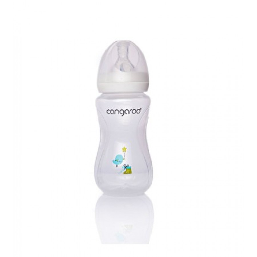 Μπιμπερό Πλαστικό 300ml Birdy Blu C0563 Boy Cangaroo  (103331)