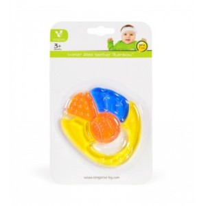 Μασητικό οδοντοφυΐας με νερό Rainbow T1187 Yellow Cangaroo  (104532) Μασητικό οδοντοφυΐας με νερό Rainbow T1187 Yellow Cangaroo  (104532)