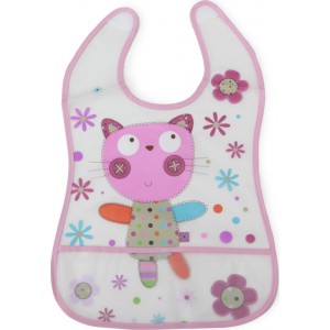 Σαλιάρα Σιλικόνης Με Τσέπη Happy Meal Pink Cangaroo (103529) Σαλιάρα Σιλικόνης Με Τσέπη Happy Meal Pink Cangaroo (103529)